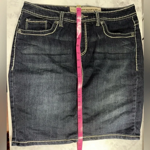 Denim Skirt - Picture 4 of 8